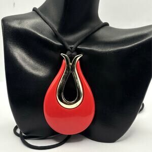 Vintage Red Sarah Coventry Necklace
